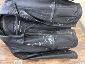 レザージャケット　クリーニング　高知市